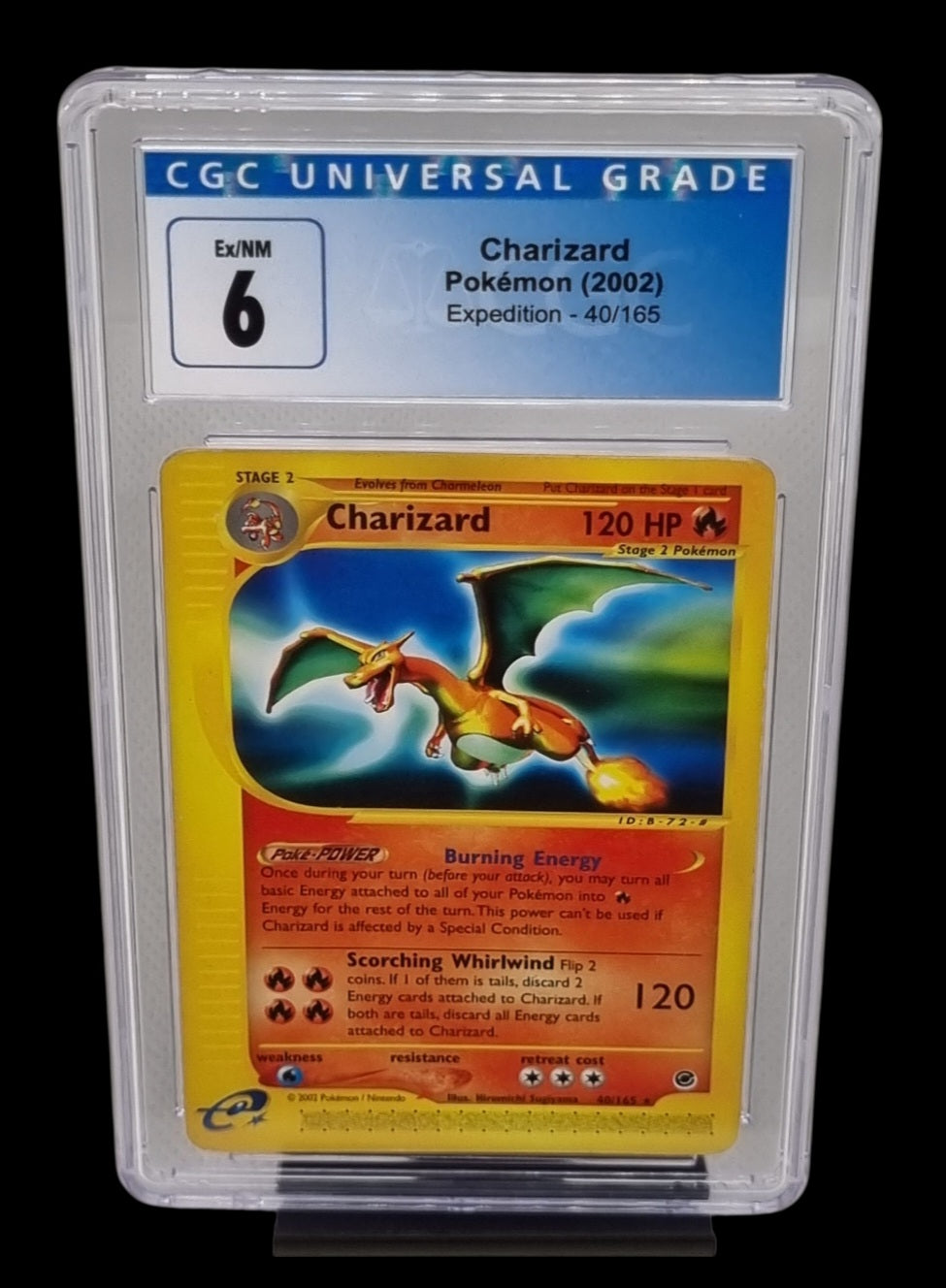 Pokemon - Glurak #40/165 - CGC6 [EN]